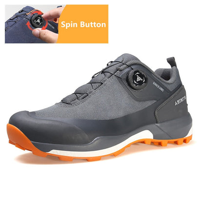 Waterproof Hiking Boots with Easy Laces