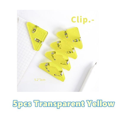 Vibrant Metal Bookmark Paper Clip