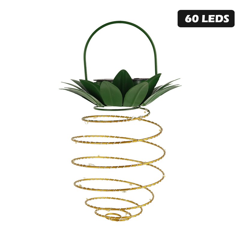 Outdoor Pineapple Powered Garden Light