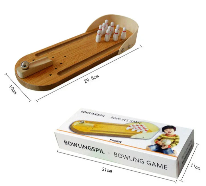 Compact Home Bowling Game Set