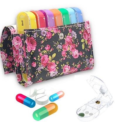 Weekly Medication Planner 7 Day Pill Case
