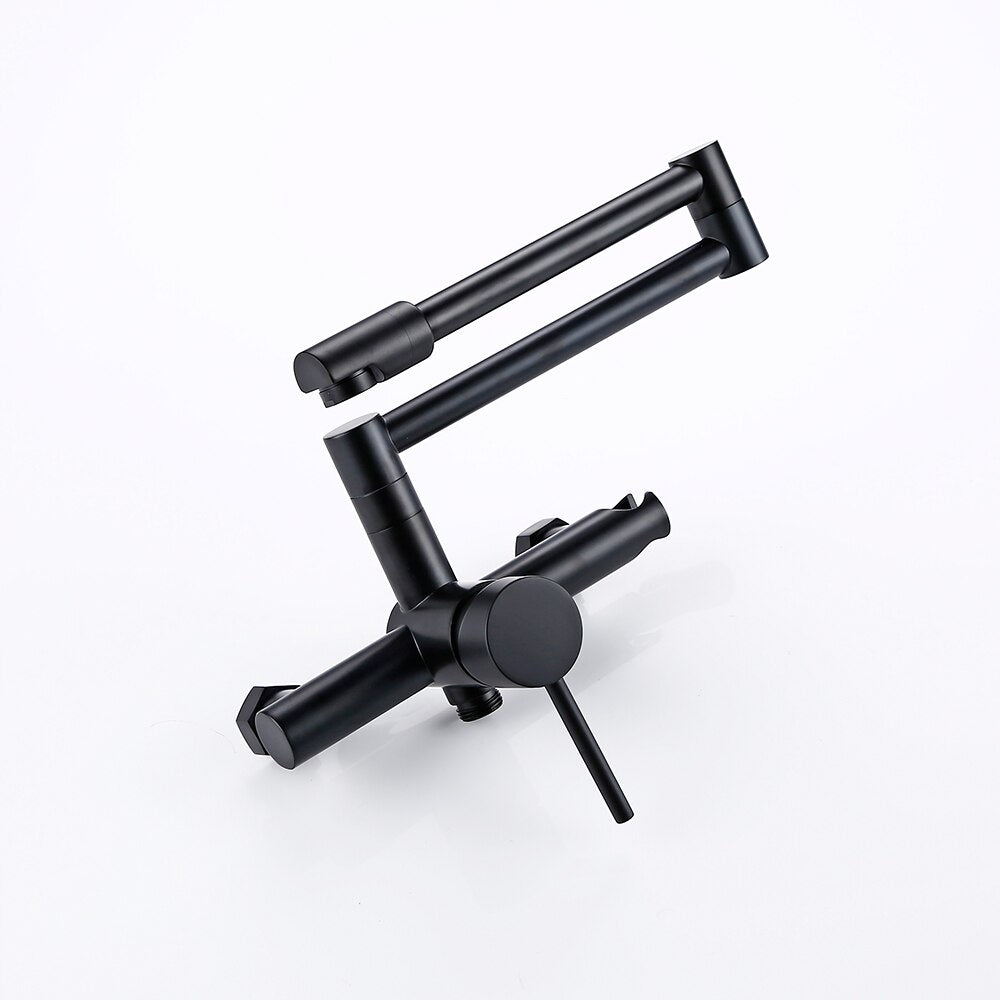 Flexible Kitchen Faucet with Pull-Out Sprayer - Stainless Steel