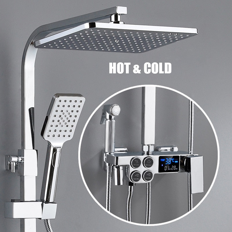 Sleek Hands Free Sensor Bathroom Faucet