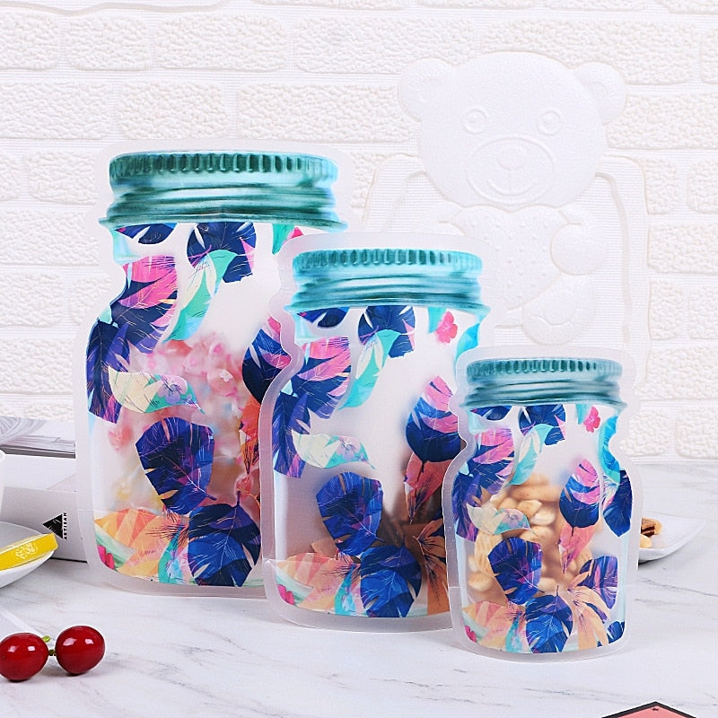 Durable Transparent Zipper Storage Bags