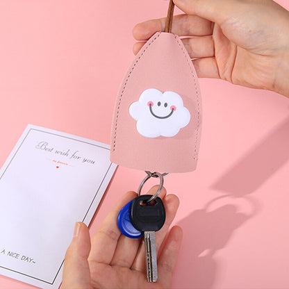 Vibrant Fruit Phone Keychain Pouch