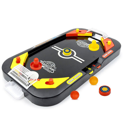 Space Saving Mini Air Hockey Game Set