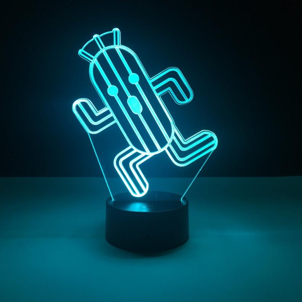 Bright 3D LED Table Lamp for Office Use