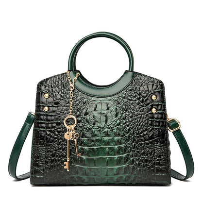 Classic Real Leather Shoulder Bag