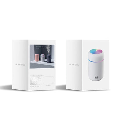 Portable Mini Mist Humidifier with LED Nightlight