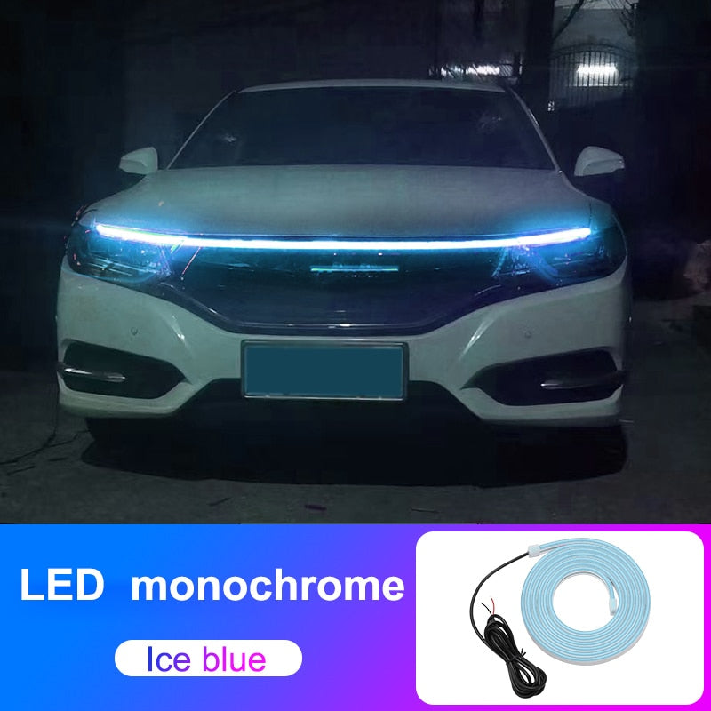 Adjustable Fit Car Hood LED Light Bar