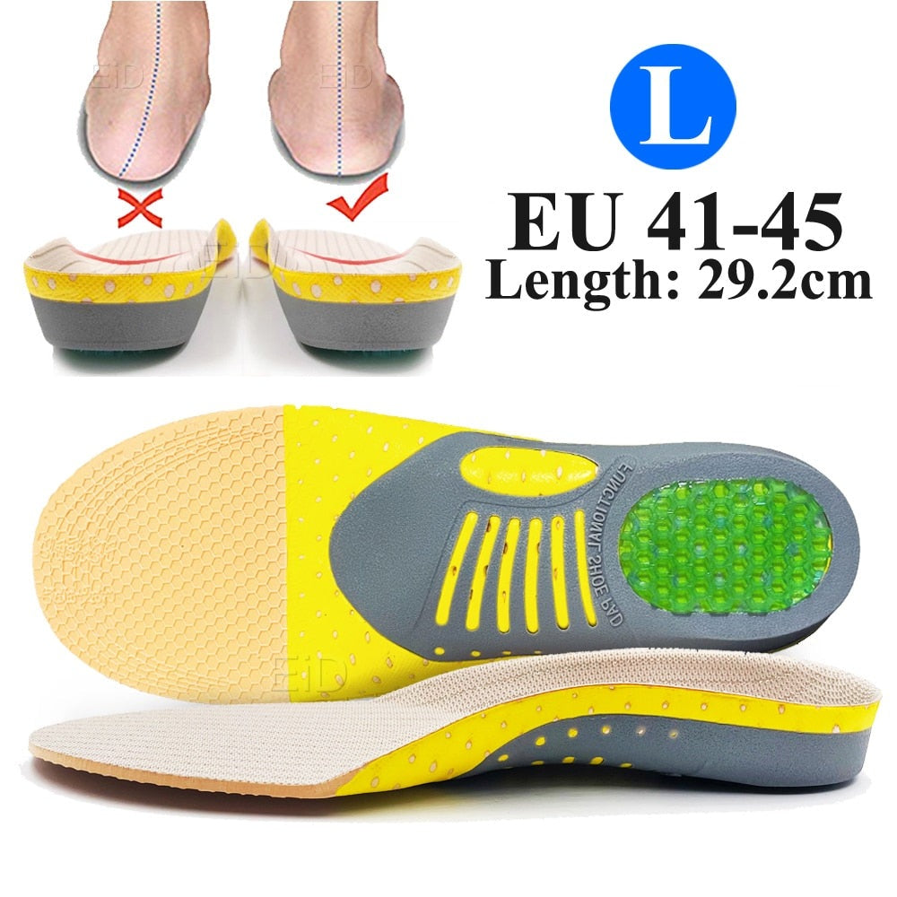 Comfort Arch Support Shoe Insoles For Men Women