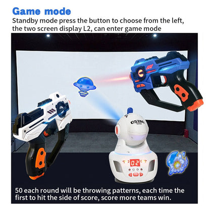 High-Tech Laser Tag Blaster Toy