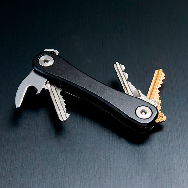 Compact Travel Key Wallet Organizer