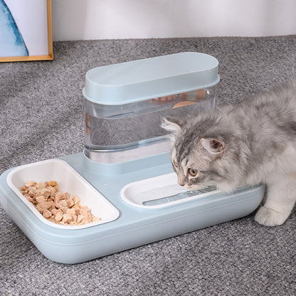 Automatic Pet Water Fountain Feeding Bowl
