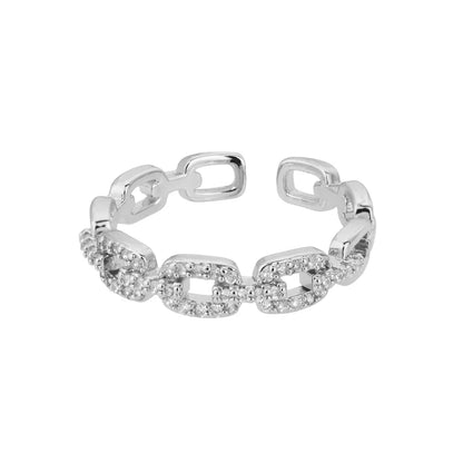 Premium Flexible Chain Diamond Engagement Ring