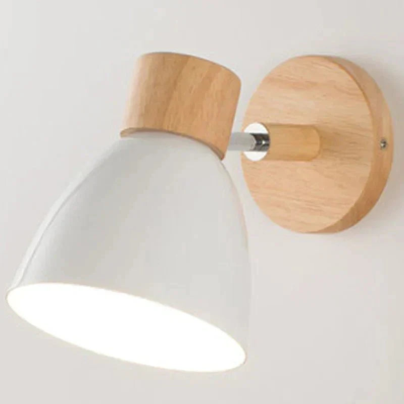 Classic Wood Wall Light - Warm Modern Style
