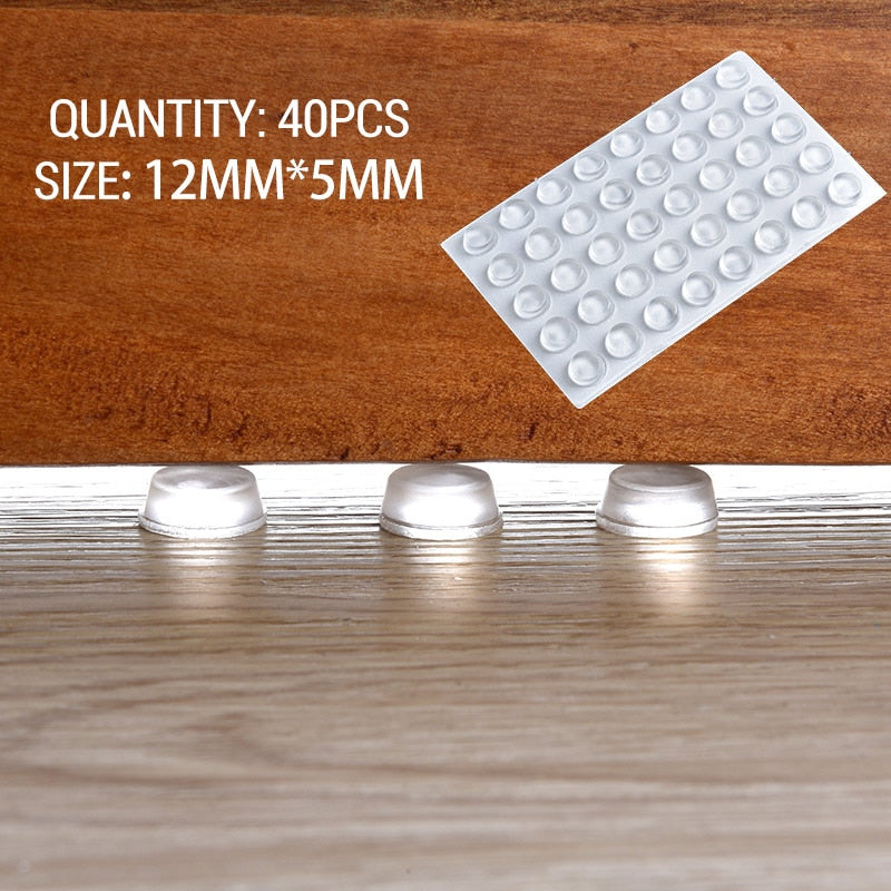 Clear Protective Kitchen Cabinet Pads