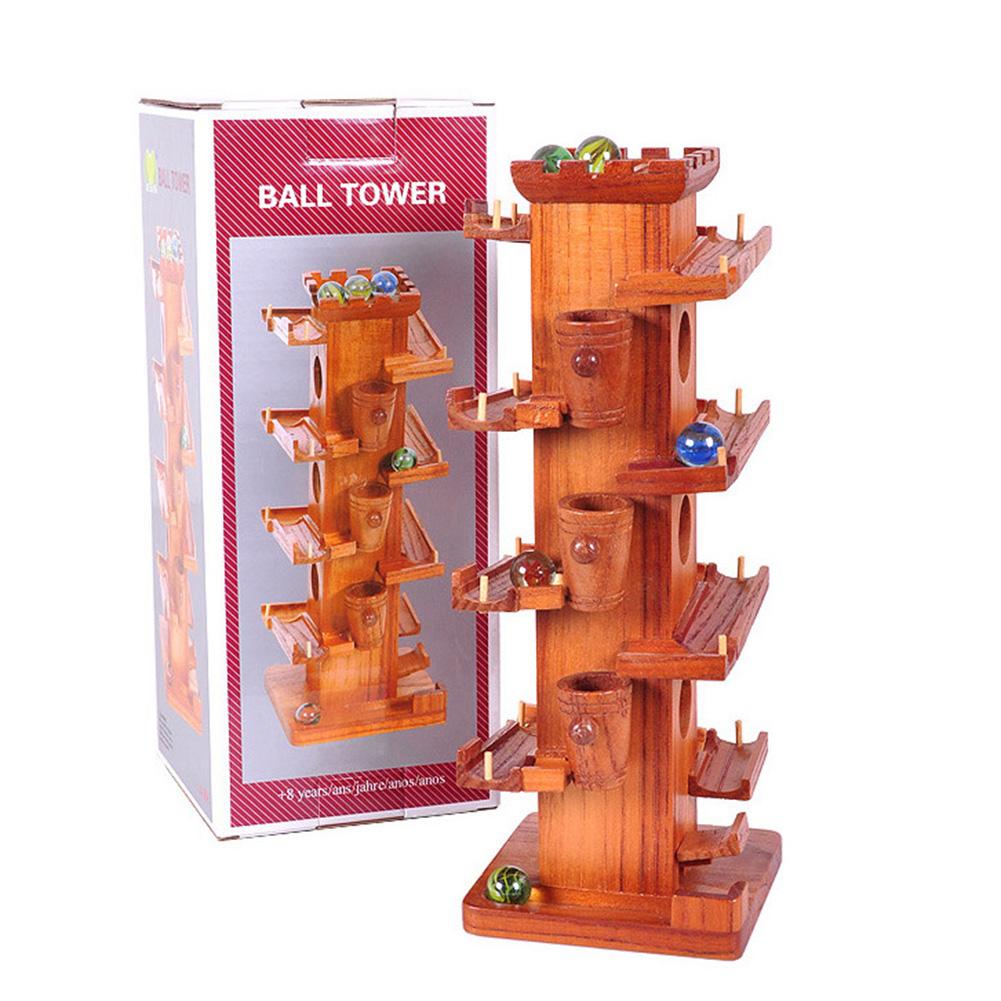 Challenging 3D Wood Brain Teaser Toy - Luxicro