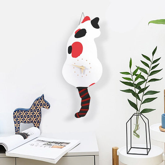 Cute Cat Wall Clock - Luxicro