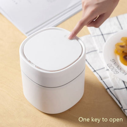 Compact Mini Office Trash Bin