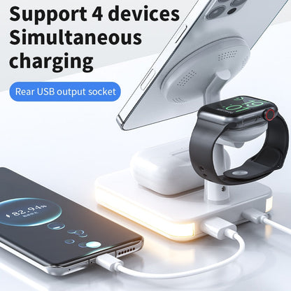 Compact Wireless Charging Table Lamp