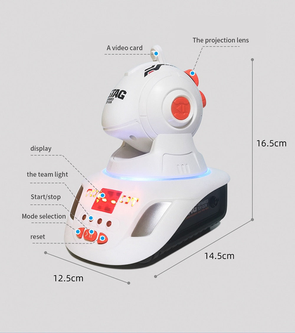 High-Tech Laser Tag Blaster Toy