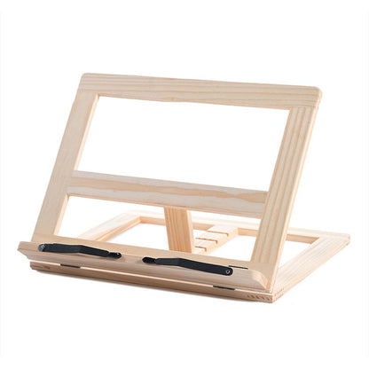 Natural Wood Tablet Stand