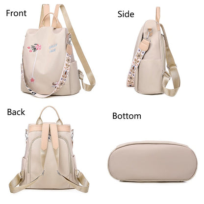 Secure Big Oxford Travel Backpack