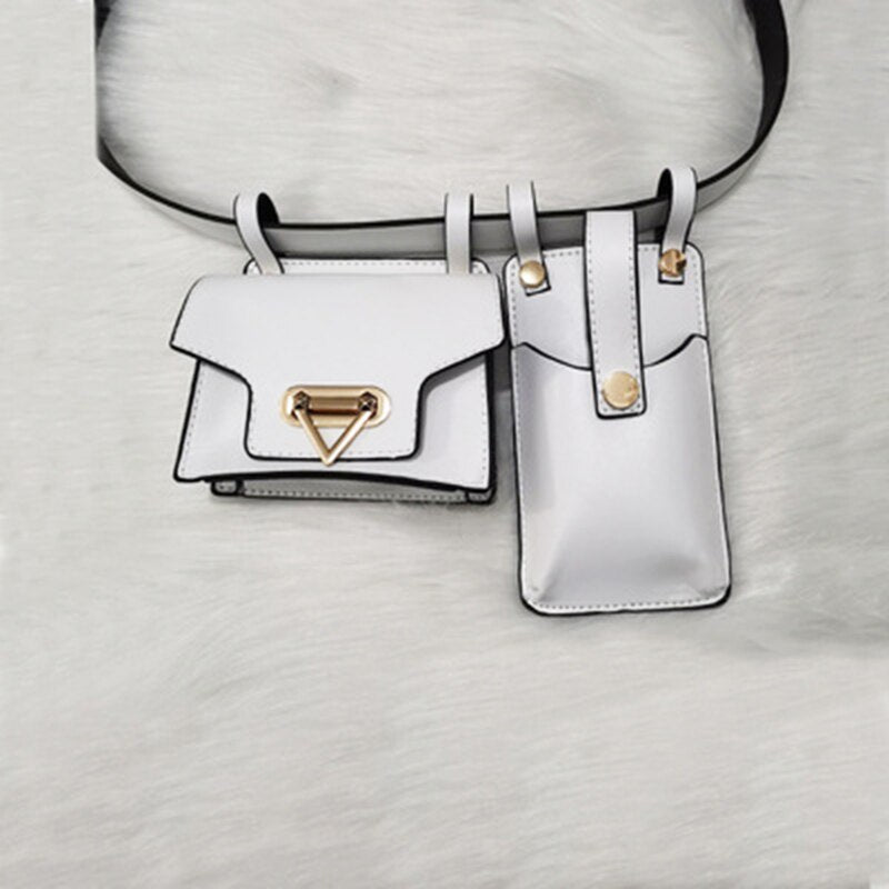 Compact Genuine Leather Cross Body Purse - Luxicro