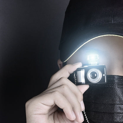 Vintage Style Camera LED Necklace