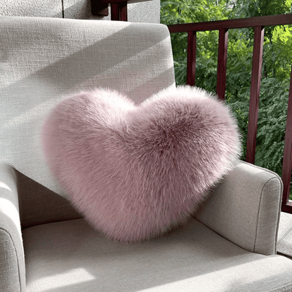Plush Love Shape Cushion | Soft Home Decor Pillow