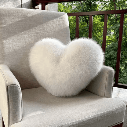 Plush Love Shape Cushion | Soft Home Decor Pillow