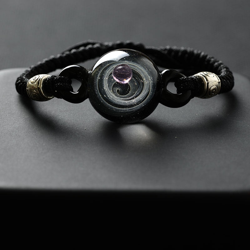 Stylish Galaxy Charm Wristband