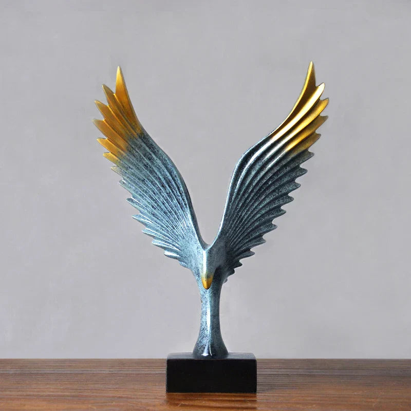 Luxury Bird Figurine - Contemporary Home Statue