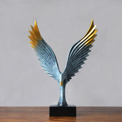Luxury Bird Figurine - Contemporary Home Statue