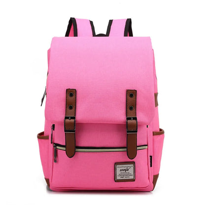 Timeless Genuine Leather School Backpack