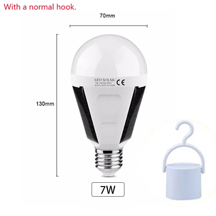 Waterproof Outdoor LED Solar Garden Light Bulb - Luxicro