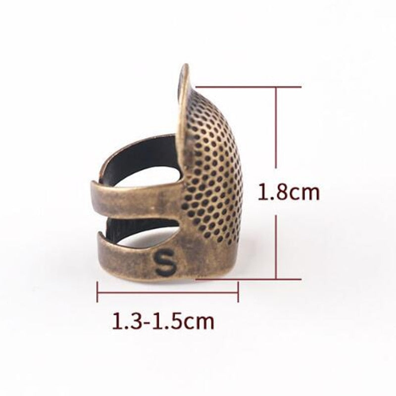 Vintage Thimble Finger Guard Protector - Luxicro
