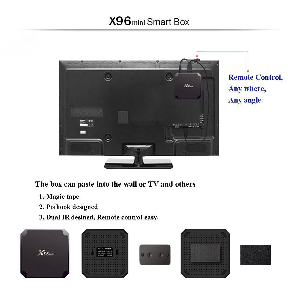 Compact Android TV Streaming Box Device