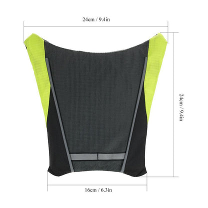 Bright Reflective Cycling Vest Waterproof Jacket