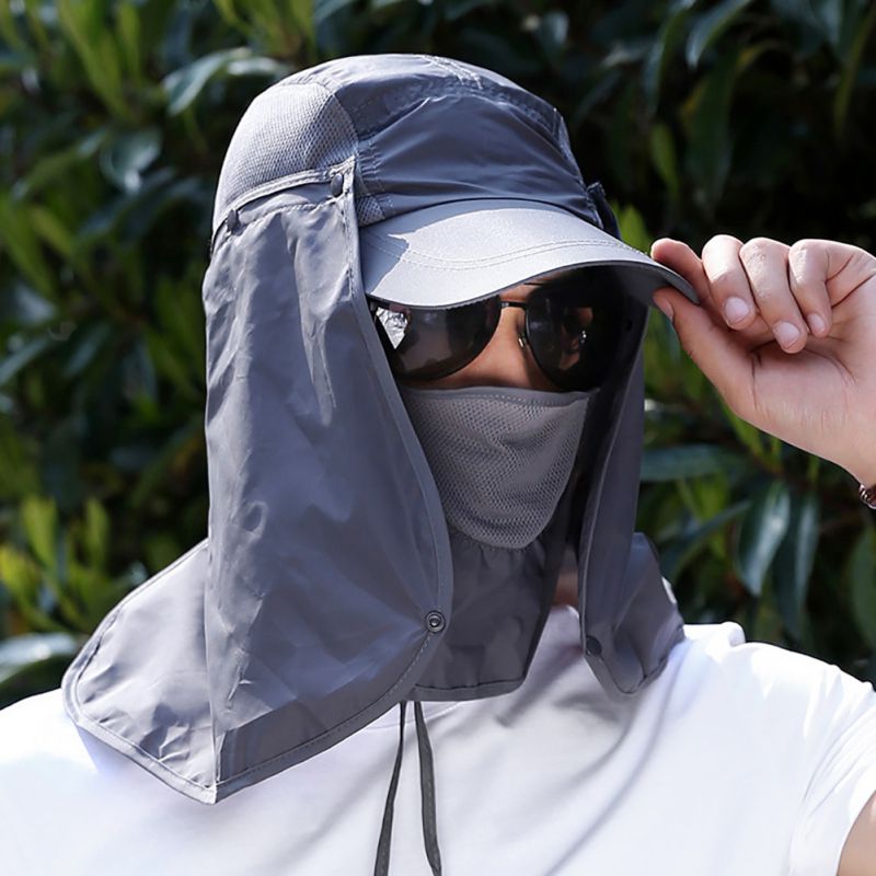 Sun Protection Wide Brim UV Shield Hat