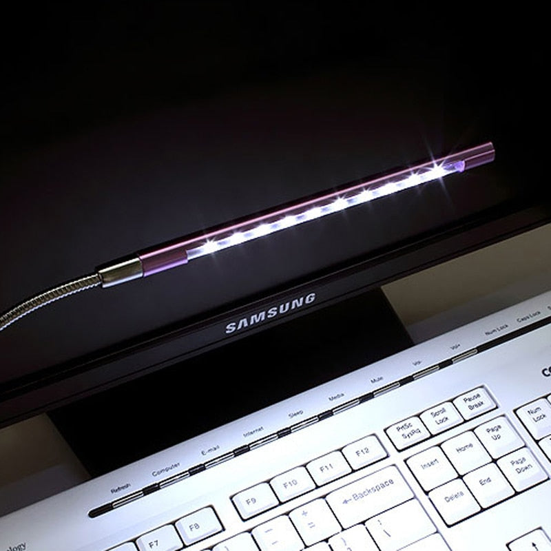 Adjustable Bright Desk Keyboard Light