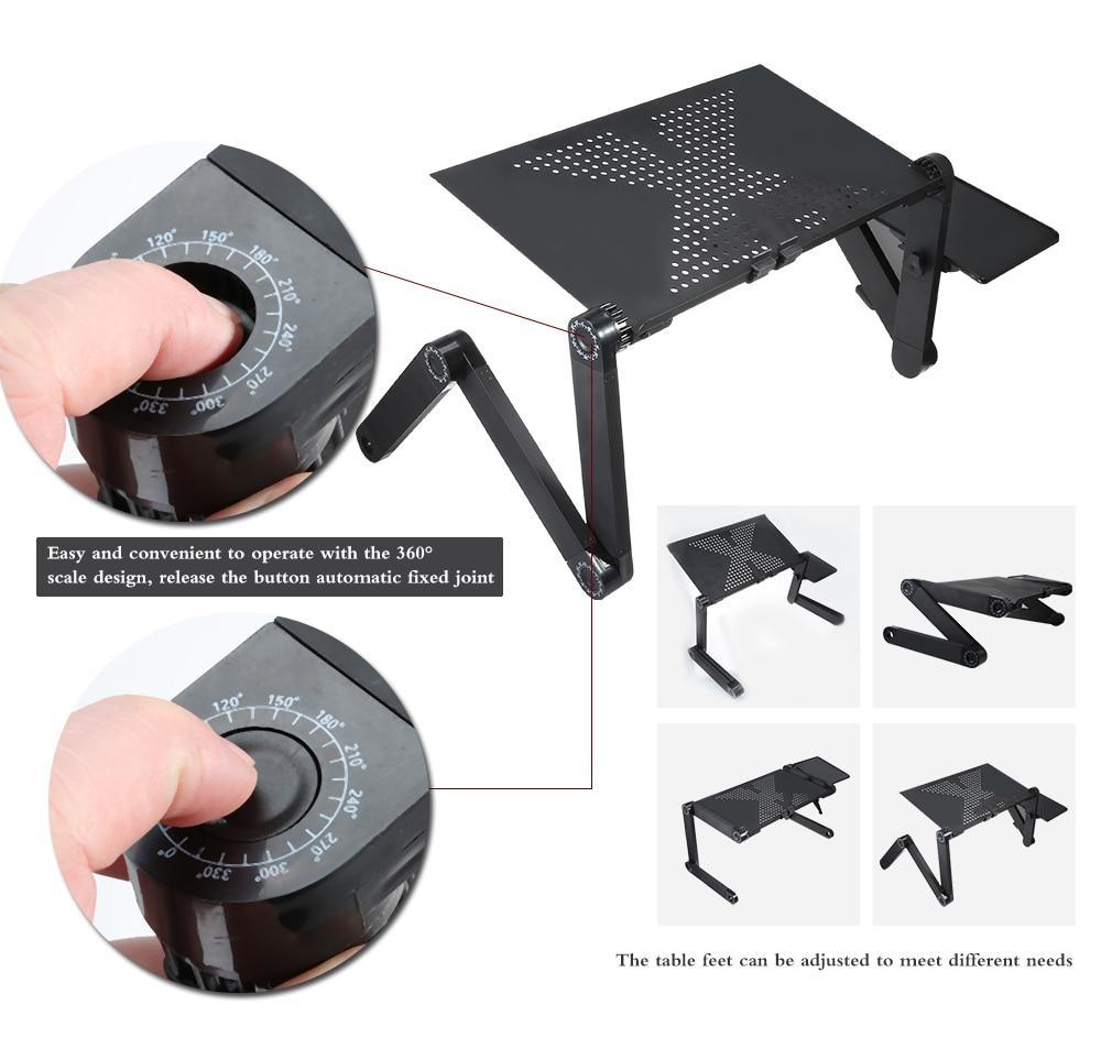 Compact Adjustable Laptop Holder