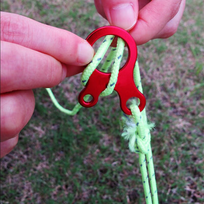 EasyUse 10 Pack Camping Tent Rope Clips