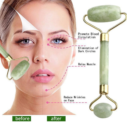 Natural Jade Face Massager Roller