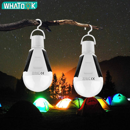 Waterproof Outdoor LED Solar Garden Light Bulb