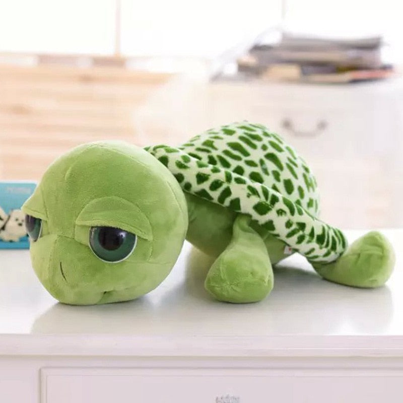 Big Eyed Plush Turtle Toy - Luxicro