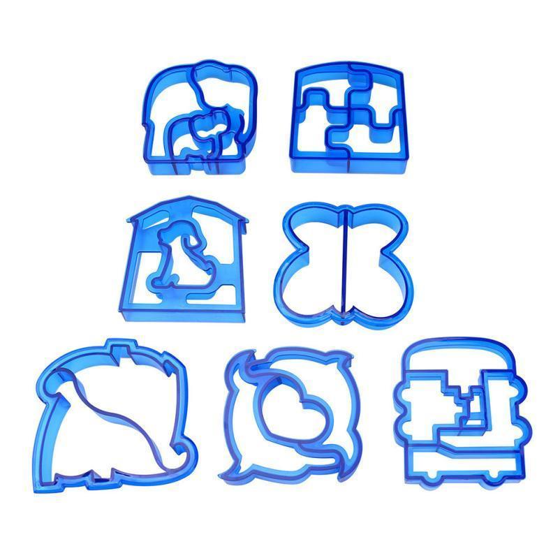 Easy Bake Bread Shaper Cutters 7 Piece Set