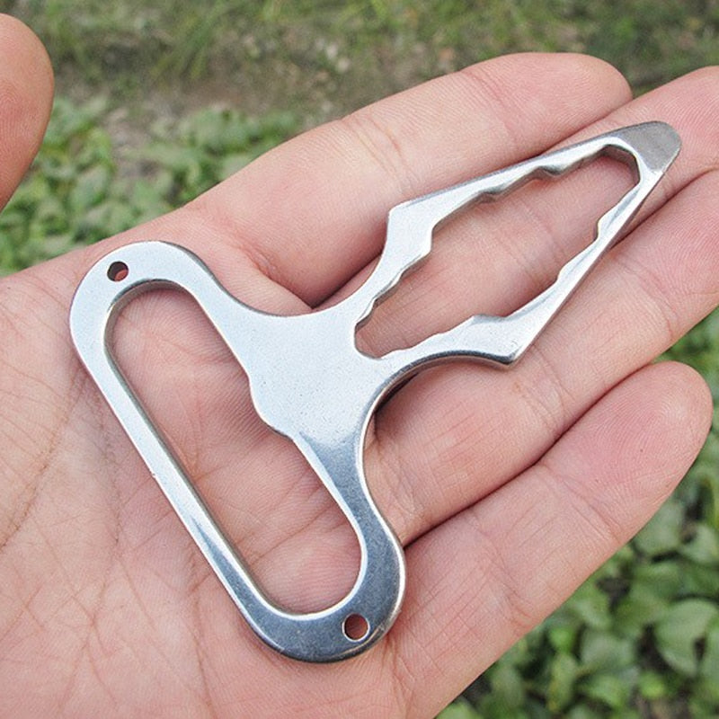 Durable Steel Multi Tool Pocket Wrench - Luxicro