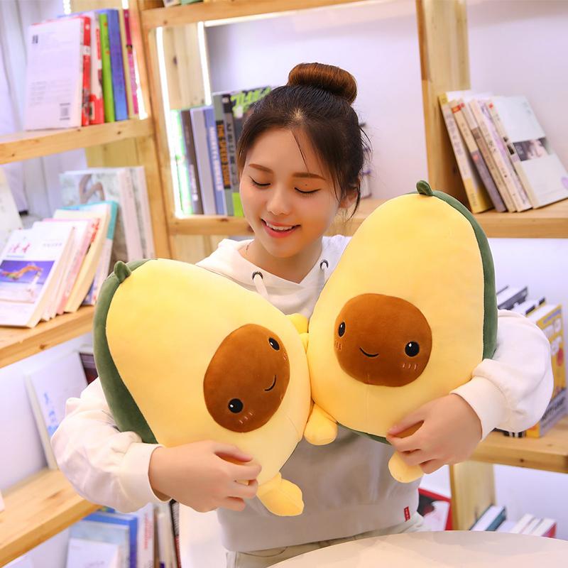 Soft Avocado Squishy Cushion Toy Gift